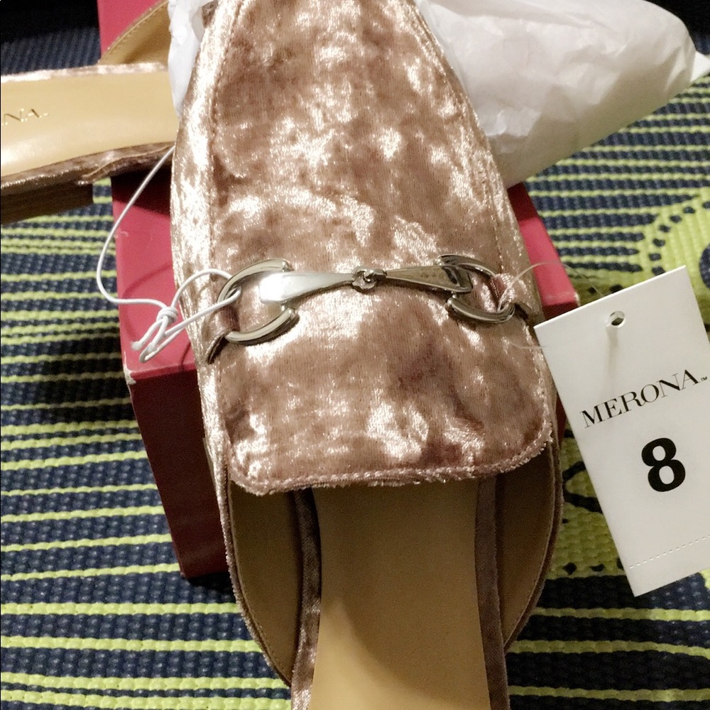 Merona womens loafers velvet NWT 💕💚❤️🎉🌟💕💚 - Picture 3 of 6